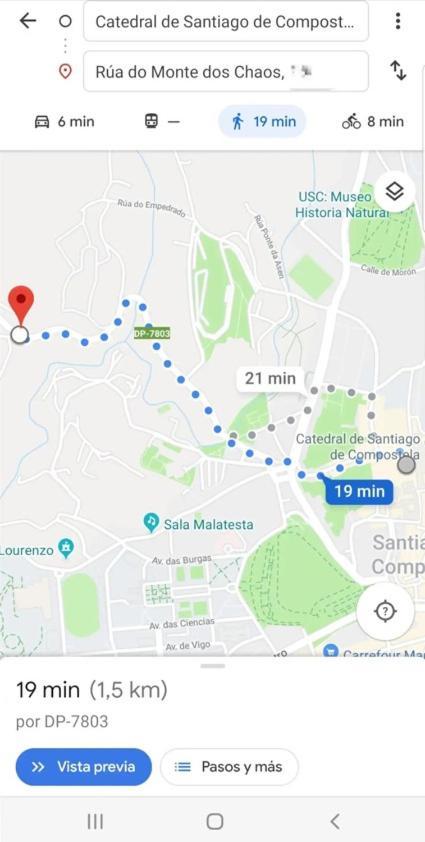 산티아고데콤포스텔라 Tipica Casa De Piedra 빌라 외부 사진