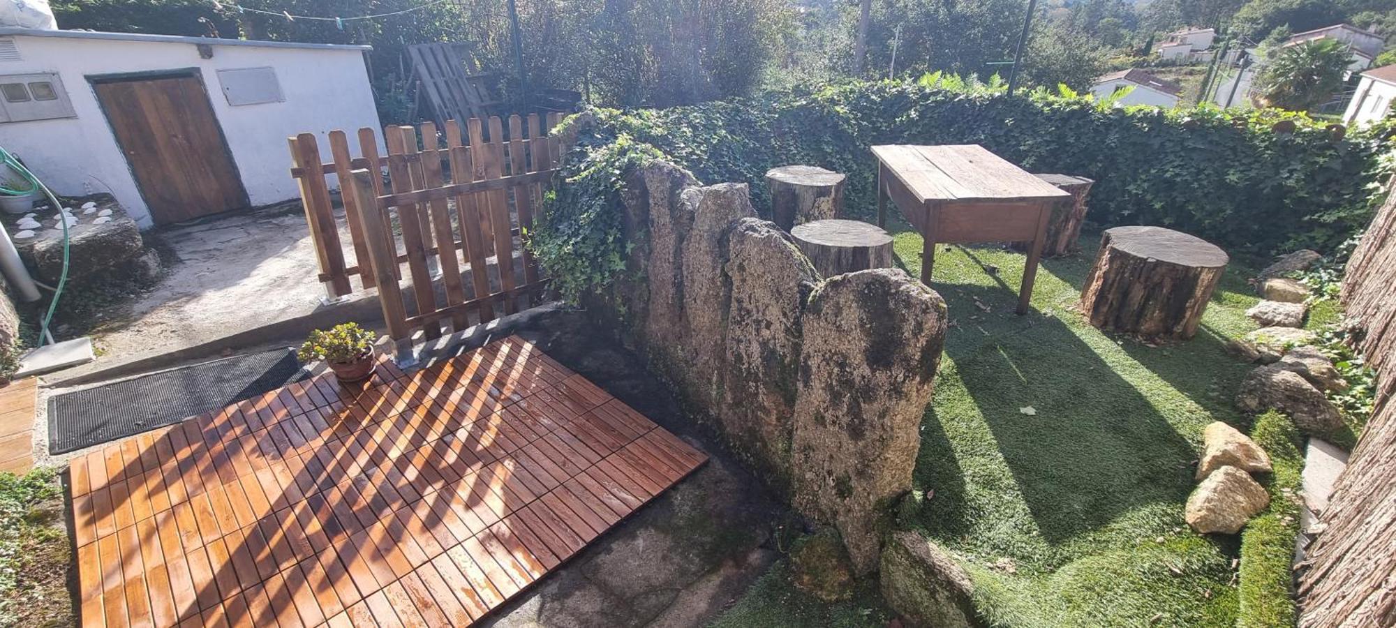 산티아고데콤포스텔라 Tipica Casa De Piedra 빌라 외부 사진
